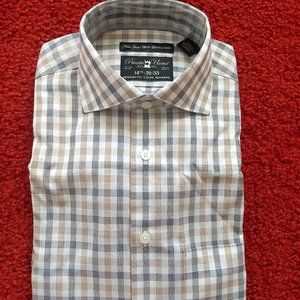 Pronto Uomo no iron cotton dress shirt NWT